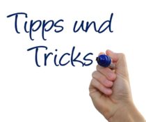 Schreiben - Tipps und Tricks